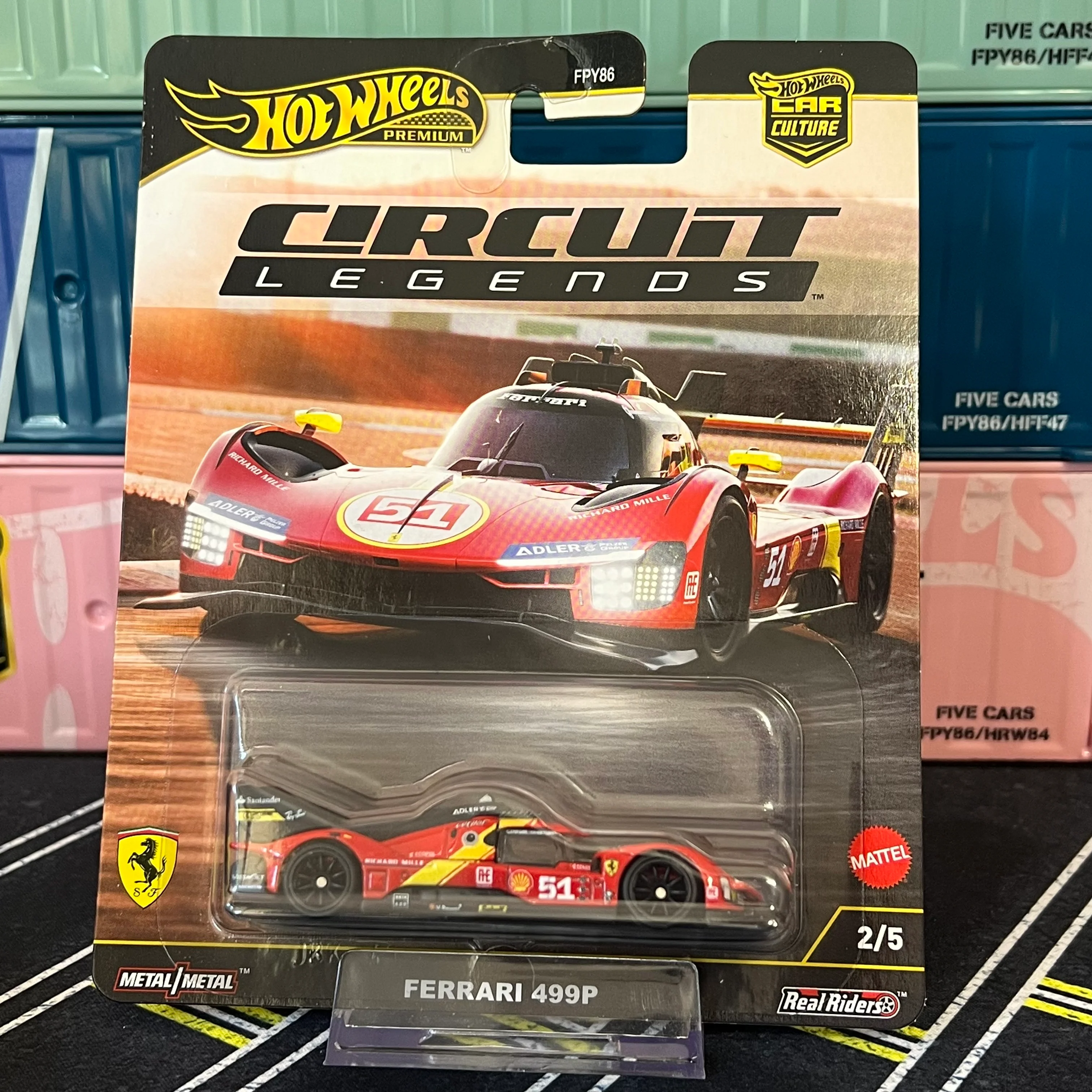 Hot Wheels 2025 Car Culture Circuit Legends (FPY86) - Image 2