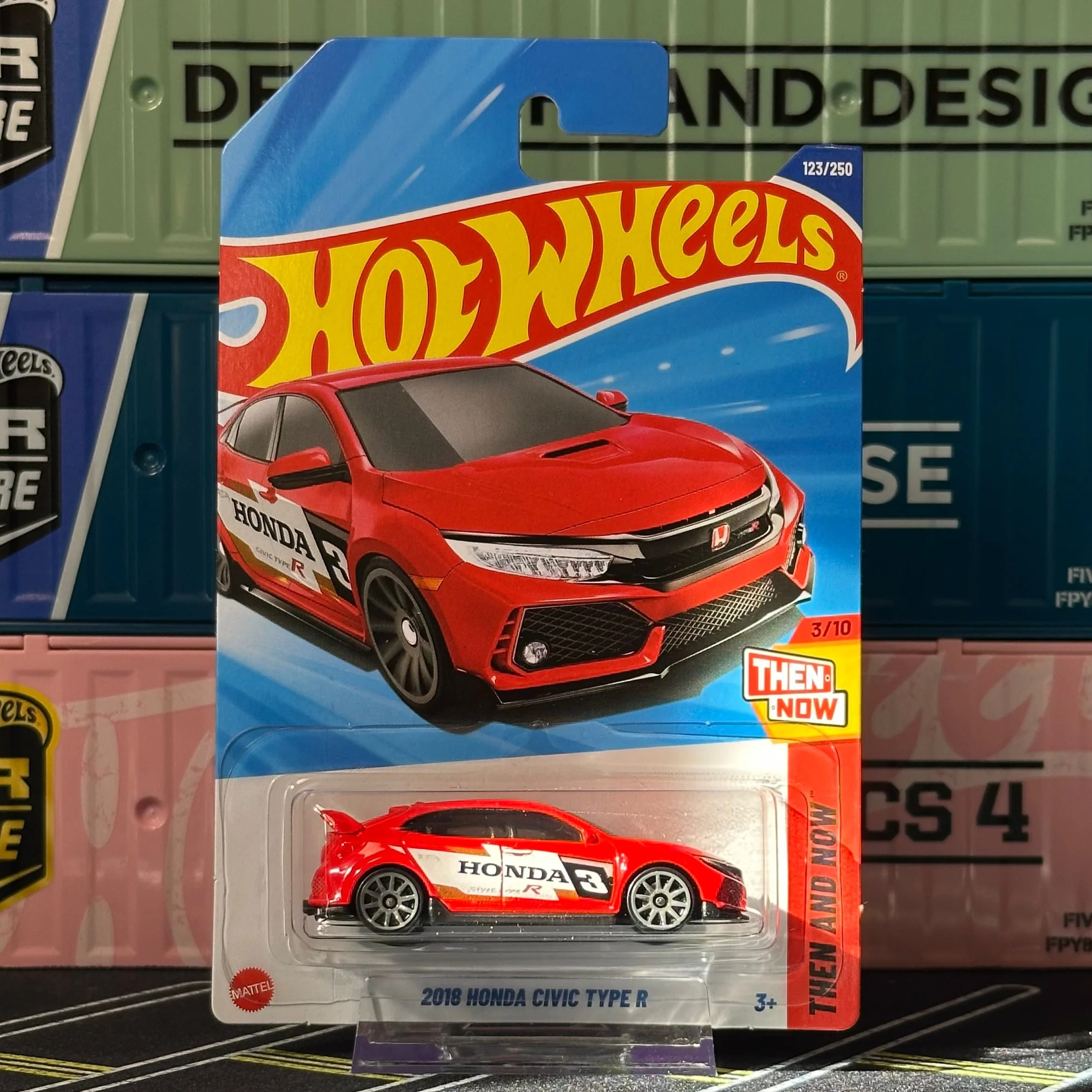 Hot Wheels 2025 Mainline 2018 Honda Civic Type R 123/250