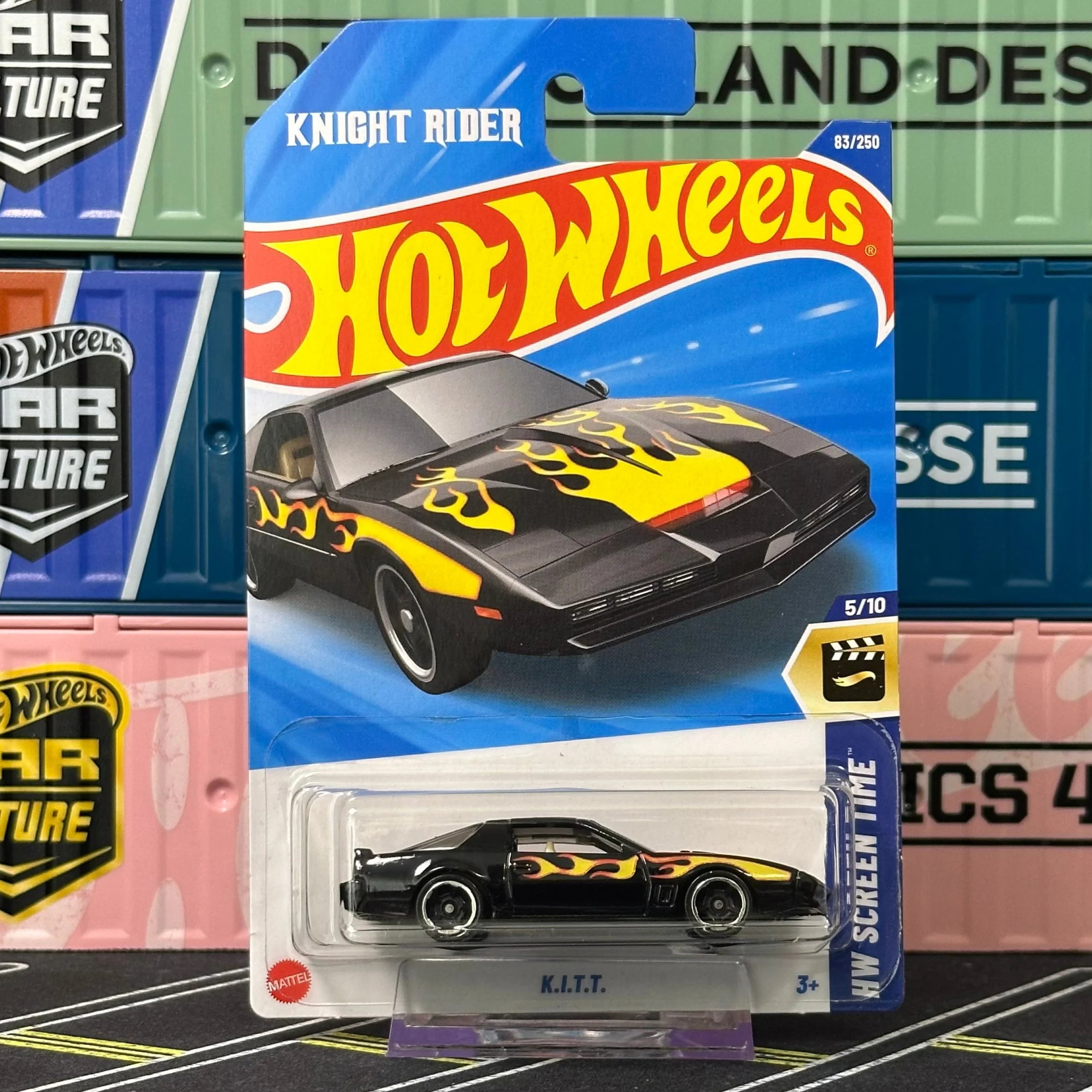 Hot Wheels 2025 Mainline K.I.T.T. Knight Rider 83/250