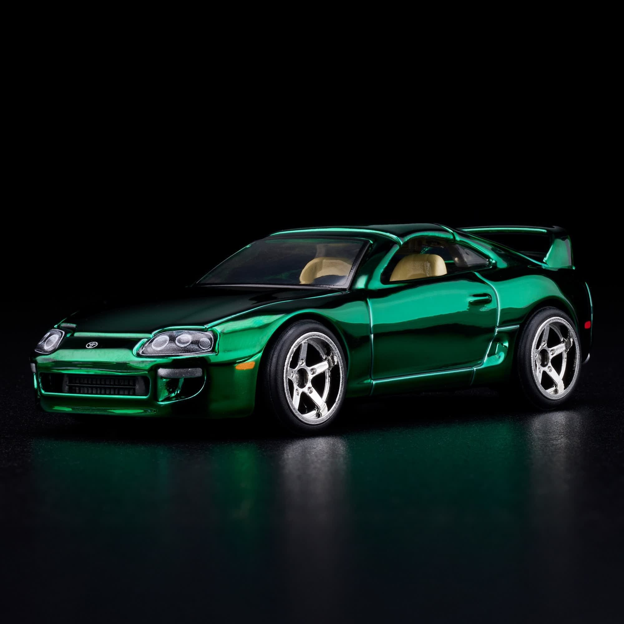 Hot Wheels 2025 RLC Exclusive 1997 Toyota Supra British Racing Green