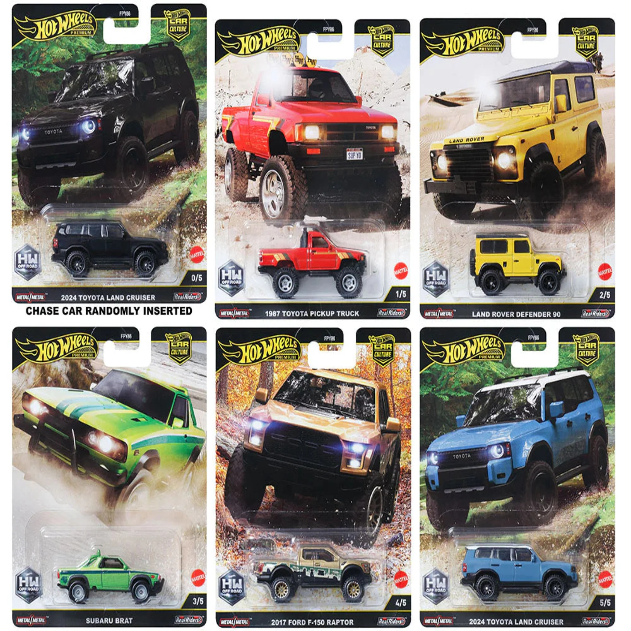 Hot Wheels Premium 2025 Car Culture Off Road (FPY86)